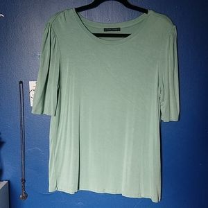 Mint Green 1/4 sleeve top